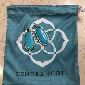 Kendra Scott turquoise earrings